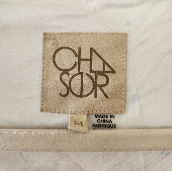 NWT Chaser Surplice Tie Waist Tie-dye Flare Sleeve Romper FLAW - Picture 5 of 7